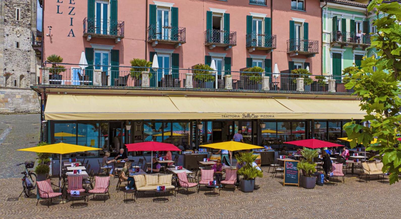 Hotel Elvezia Ascona Bagian luar foto