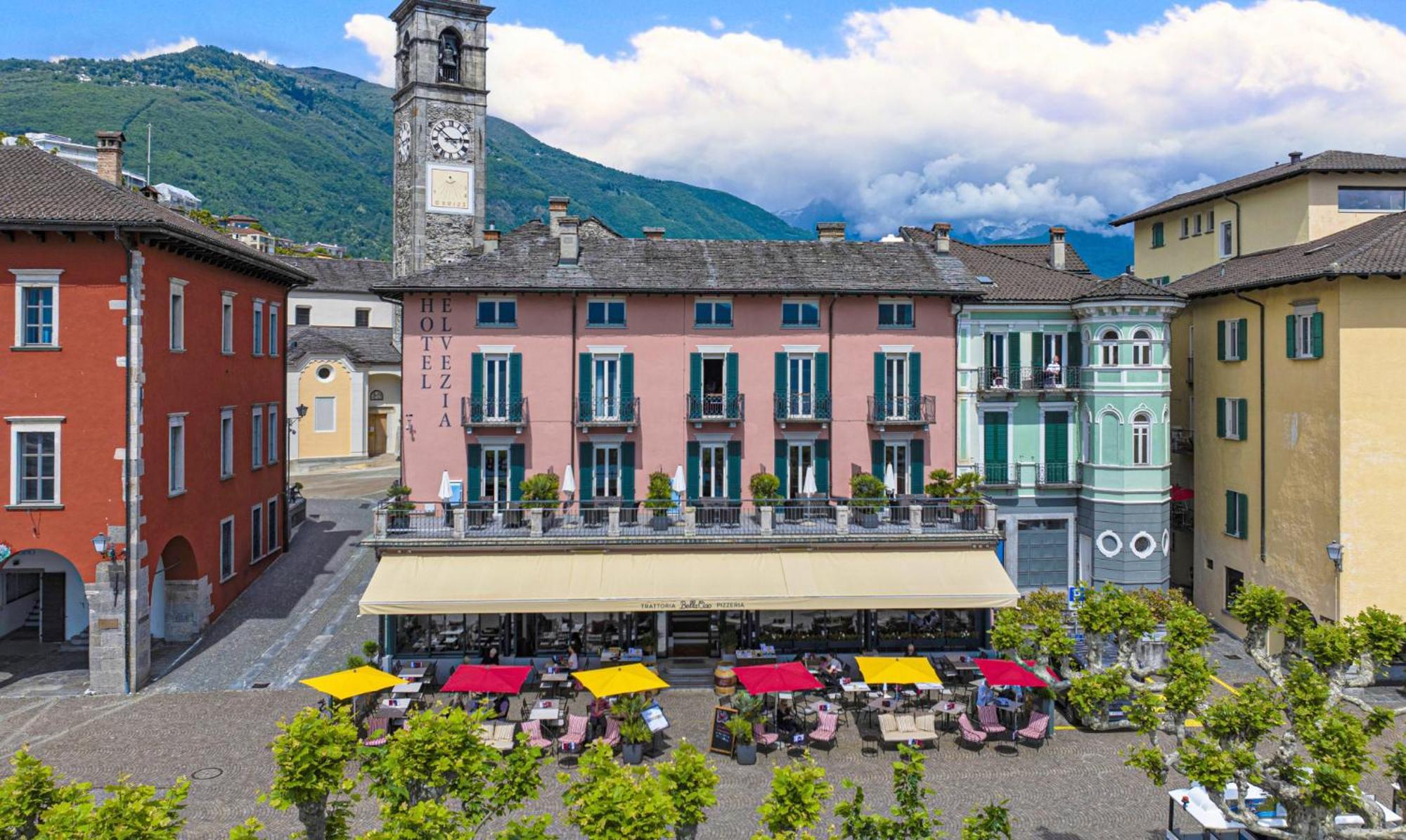 Hotel Elvezia Ascona Bagian luar foto