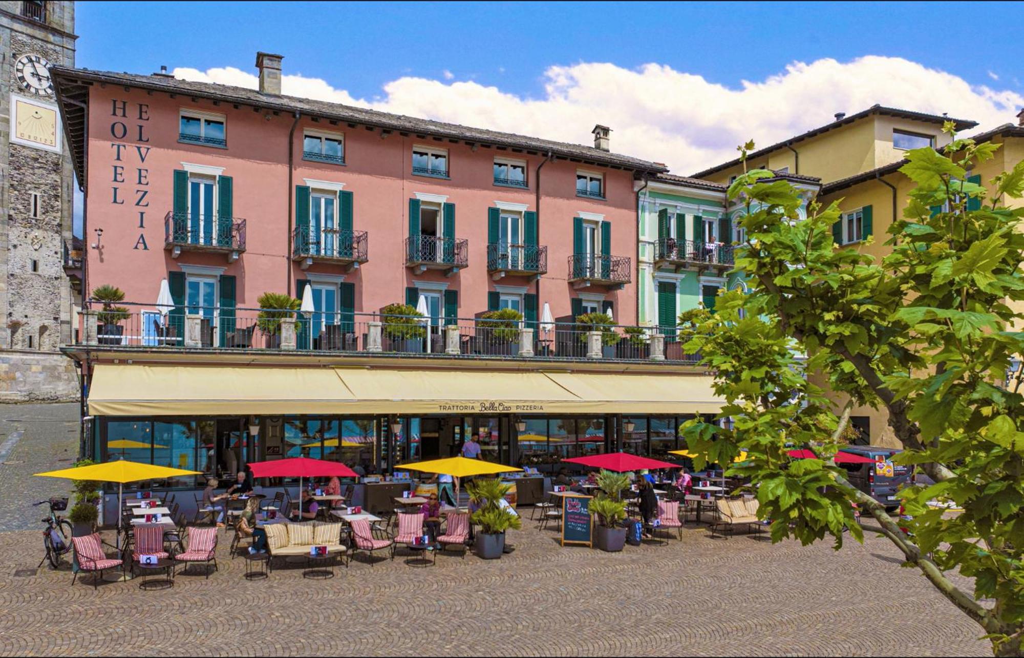 Hotel Elvezia Ascona Bagian luar foto
