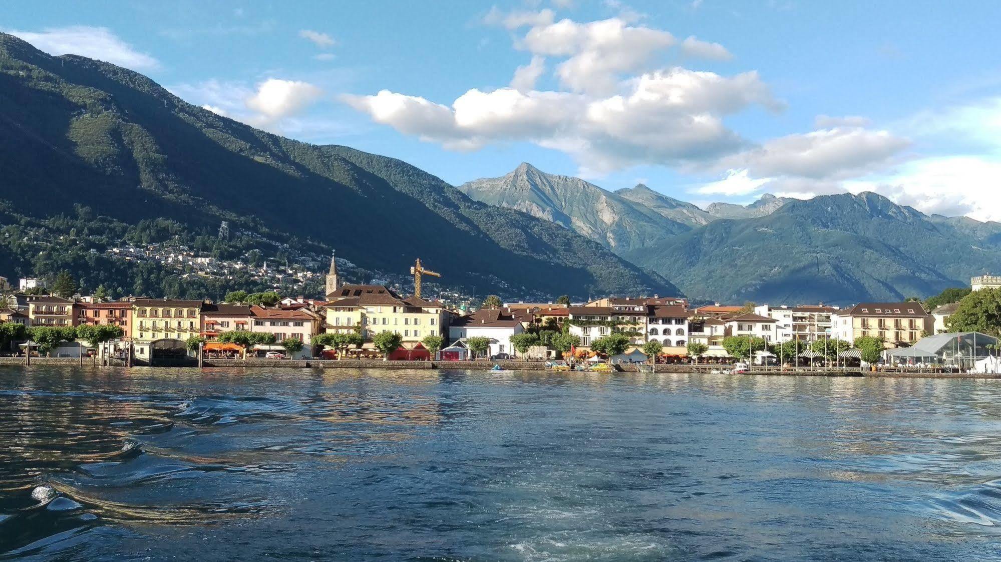 Hotel Elvezia Ascona Bagian luar foto