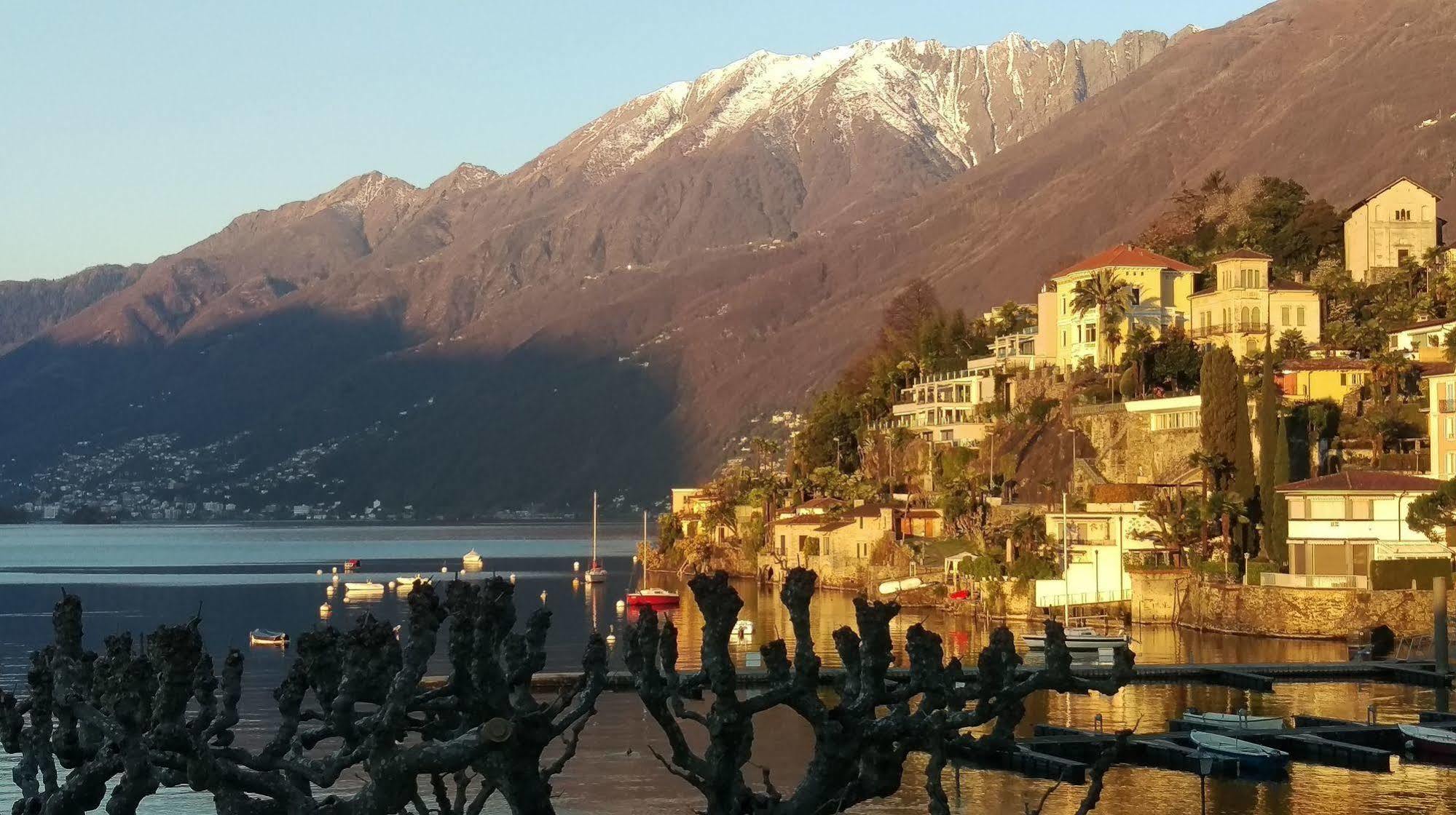 Hotel Elvezia Ascona Bagian luar foto