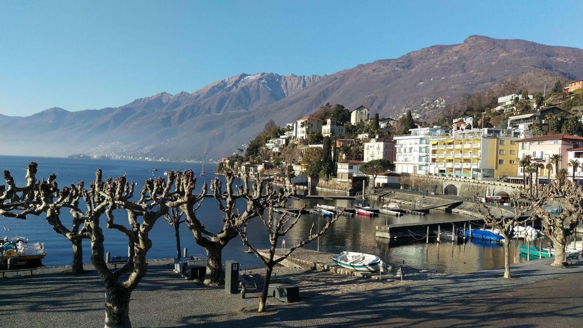 Hotel Elvezia Ascona Bagian luar foto